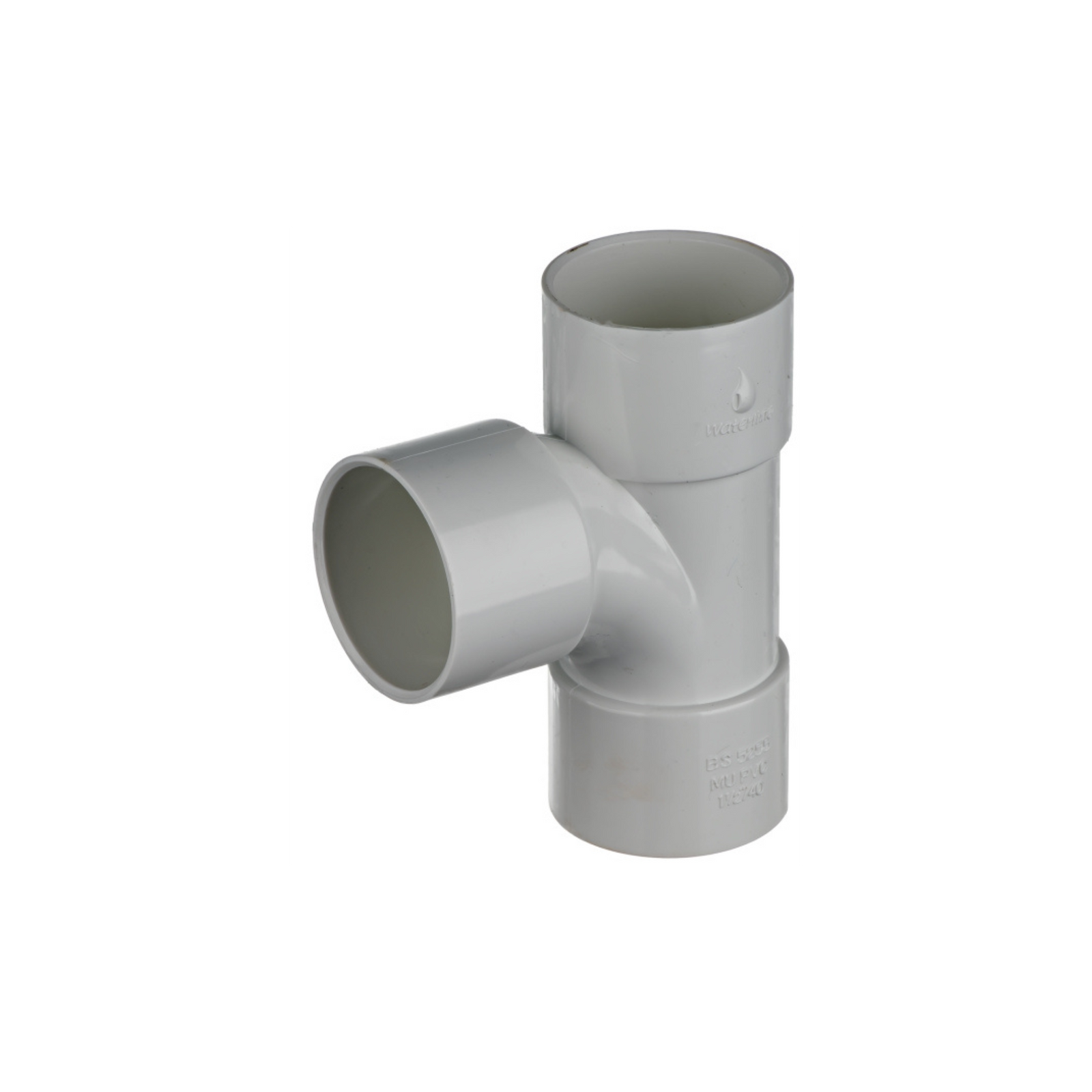 Easi Plumb - 32mm X 90 Deg. Tee - Solvent Weld Waste Pipe Fittings - White Dynamite Hardware