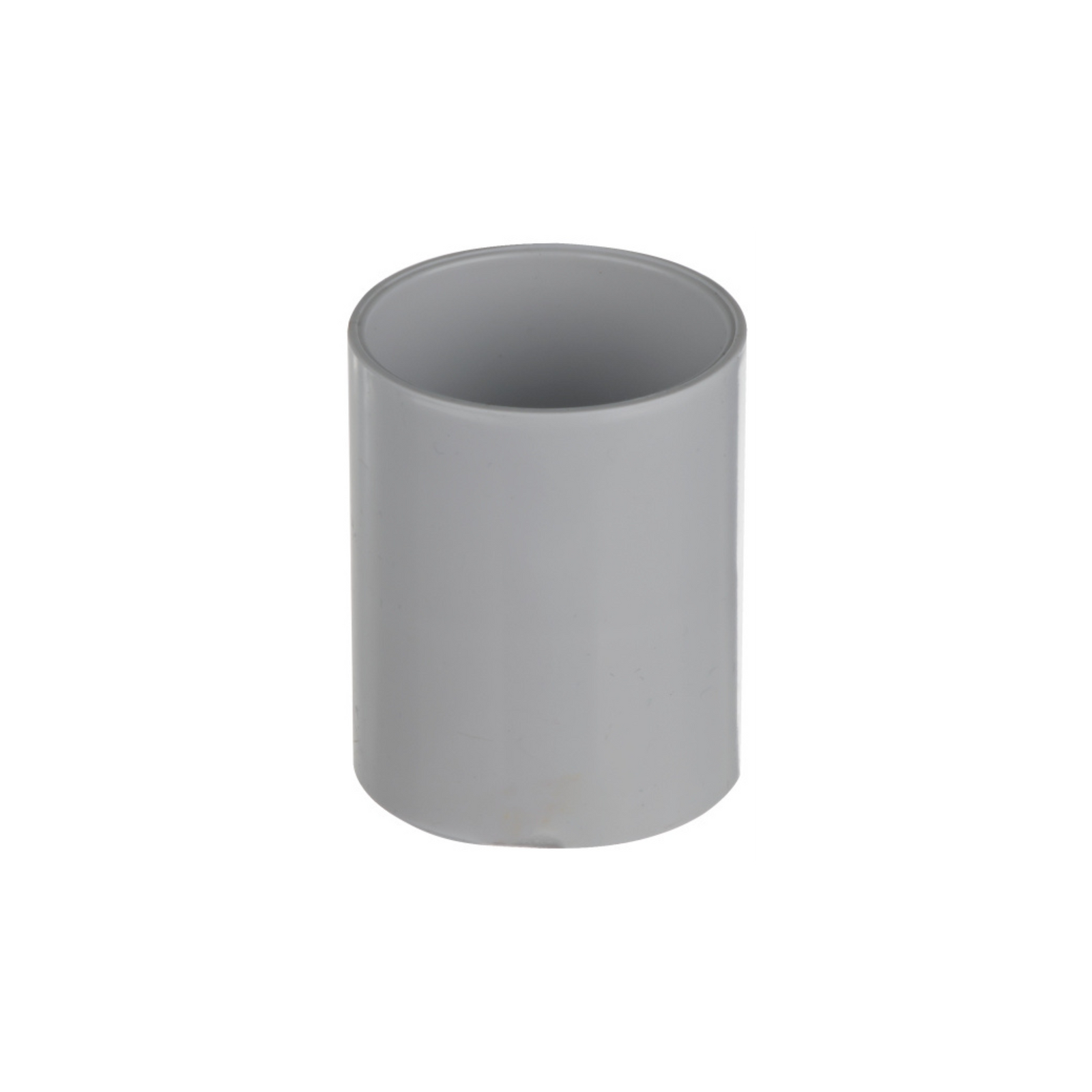 Easi Plumb - 32mm White Waste Straight Coupling - Solvent Weld Waste Pipe Fittings - White Dynamite Hardware