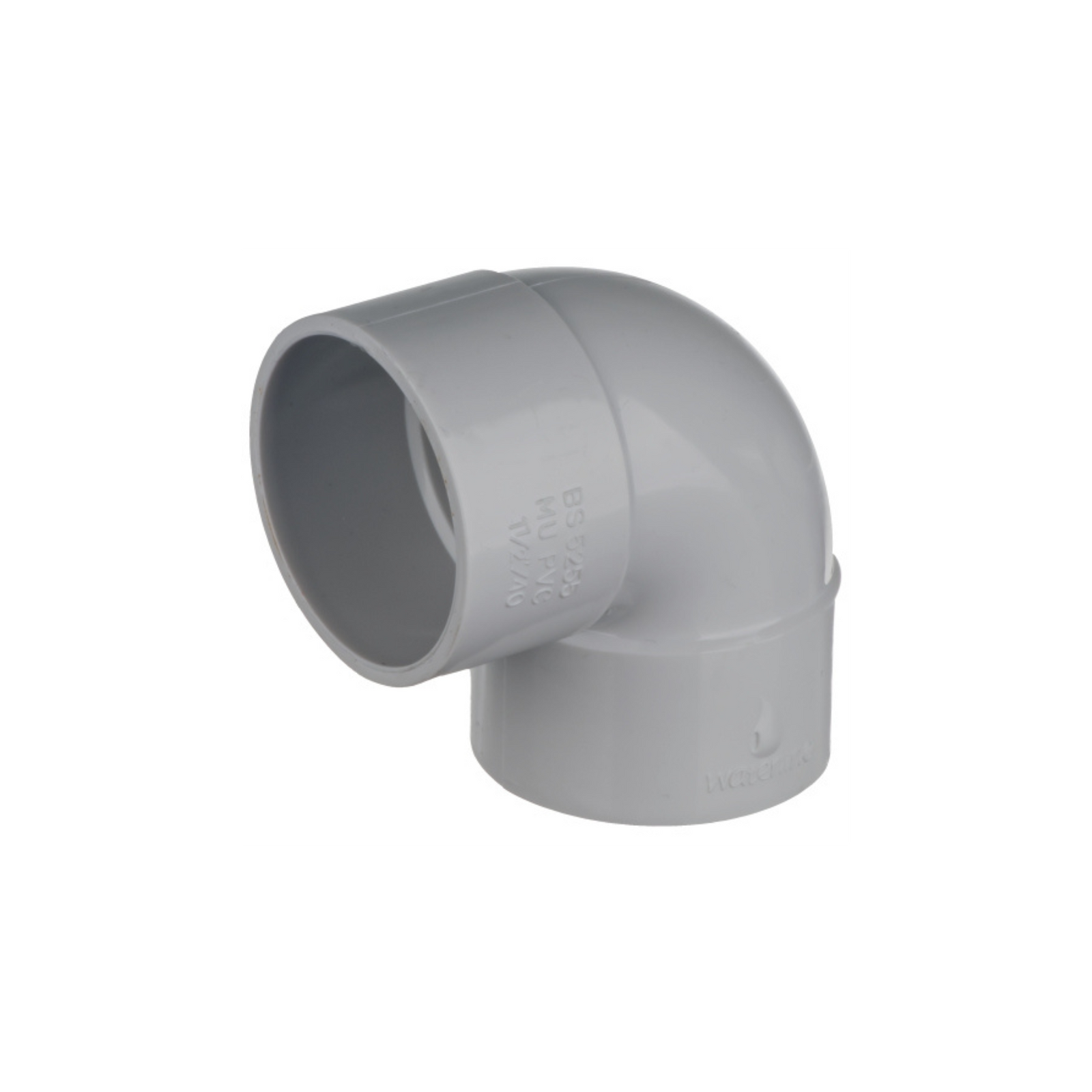 Easi Plumb - 32mm White Waste Knuckle Elbow - Solvent Weld Waste Pipe Fittings - White Dynamite Hardware