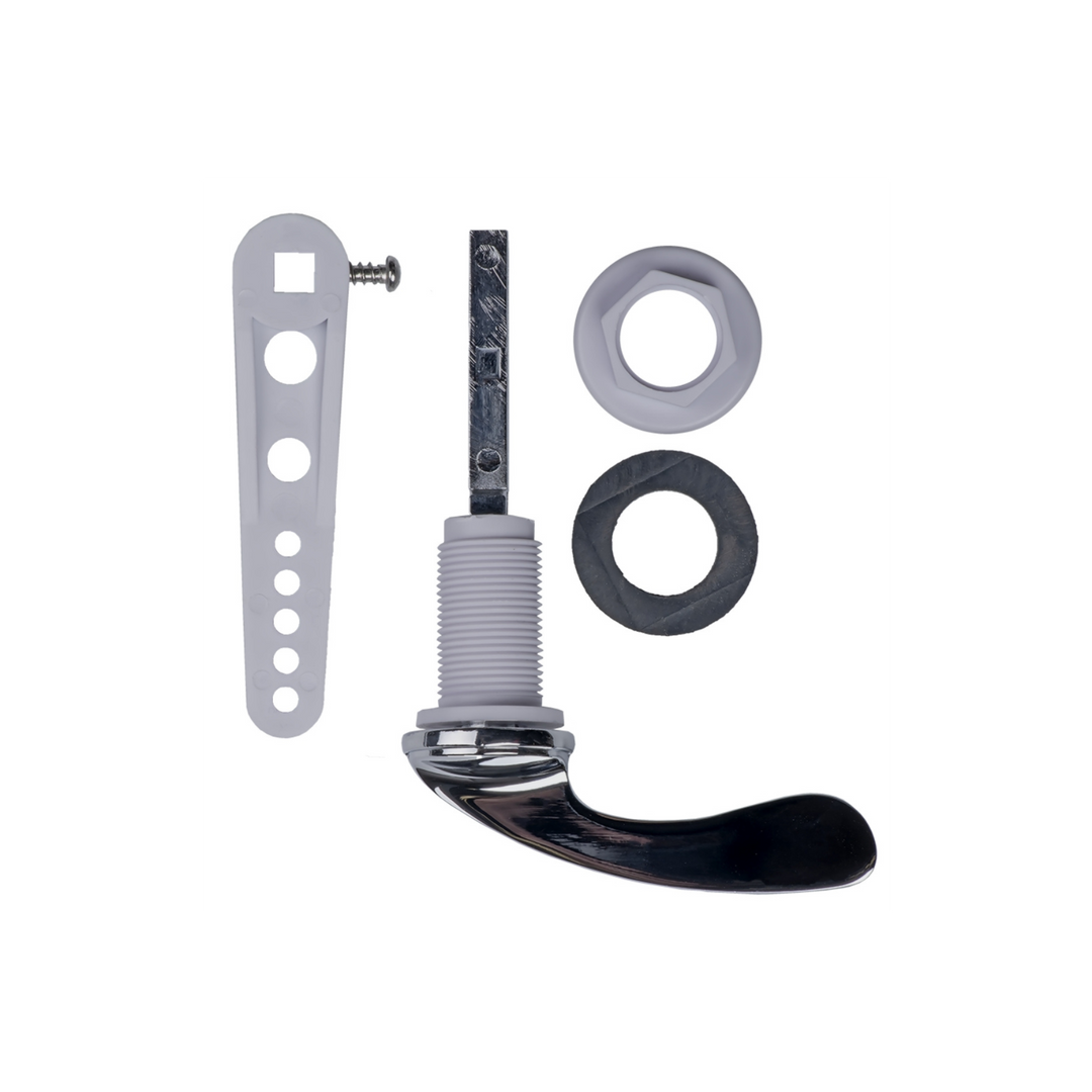 Easi Plumb - Chrome Plated Cistern Lever Set - Cistern Parts & Spares Dynamite Hardware