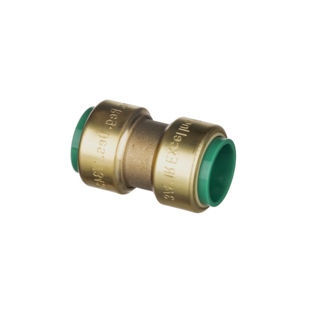 Easi Plumb - 3/4" Pushtite Straight Coupling - pushtite fittings Dynamite Hardware