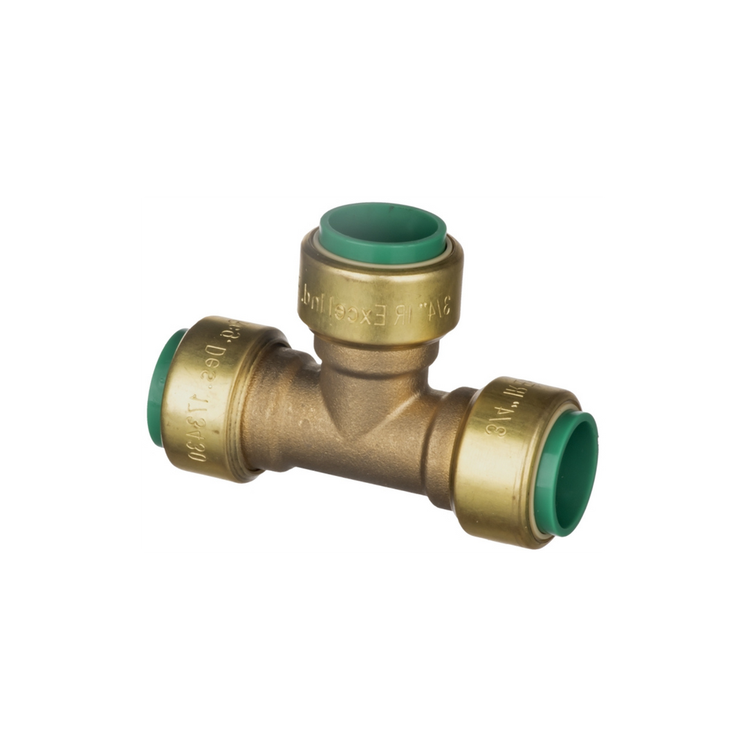 Easi Plumb - 1/2" Pushtite Equal Tee - pushtite fittings Dynamite Hardware
