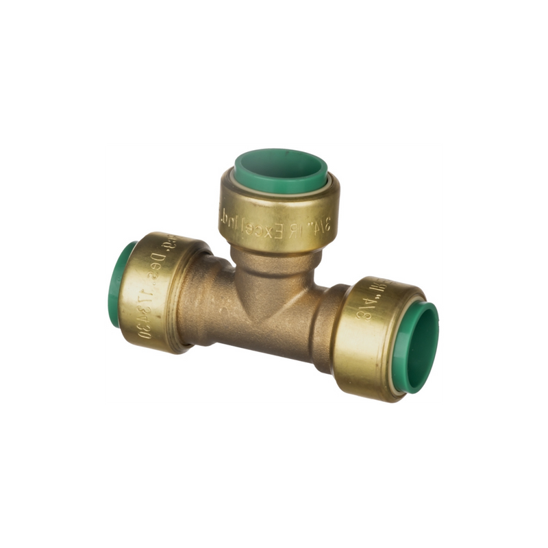 Easi Plumb - 3/4" Pushtite Equal Tee - pushtite fittings Dynamite Hardware