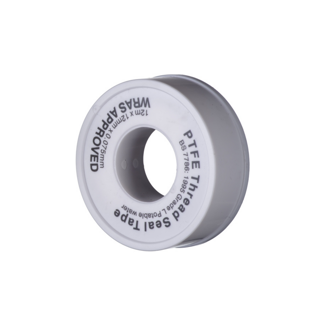 Plumb - 12M Roll of PTFE Tape - Thread Sealants & Cements Dynamite Hardware