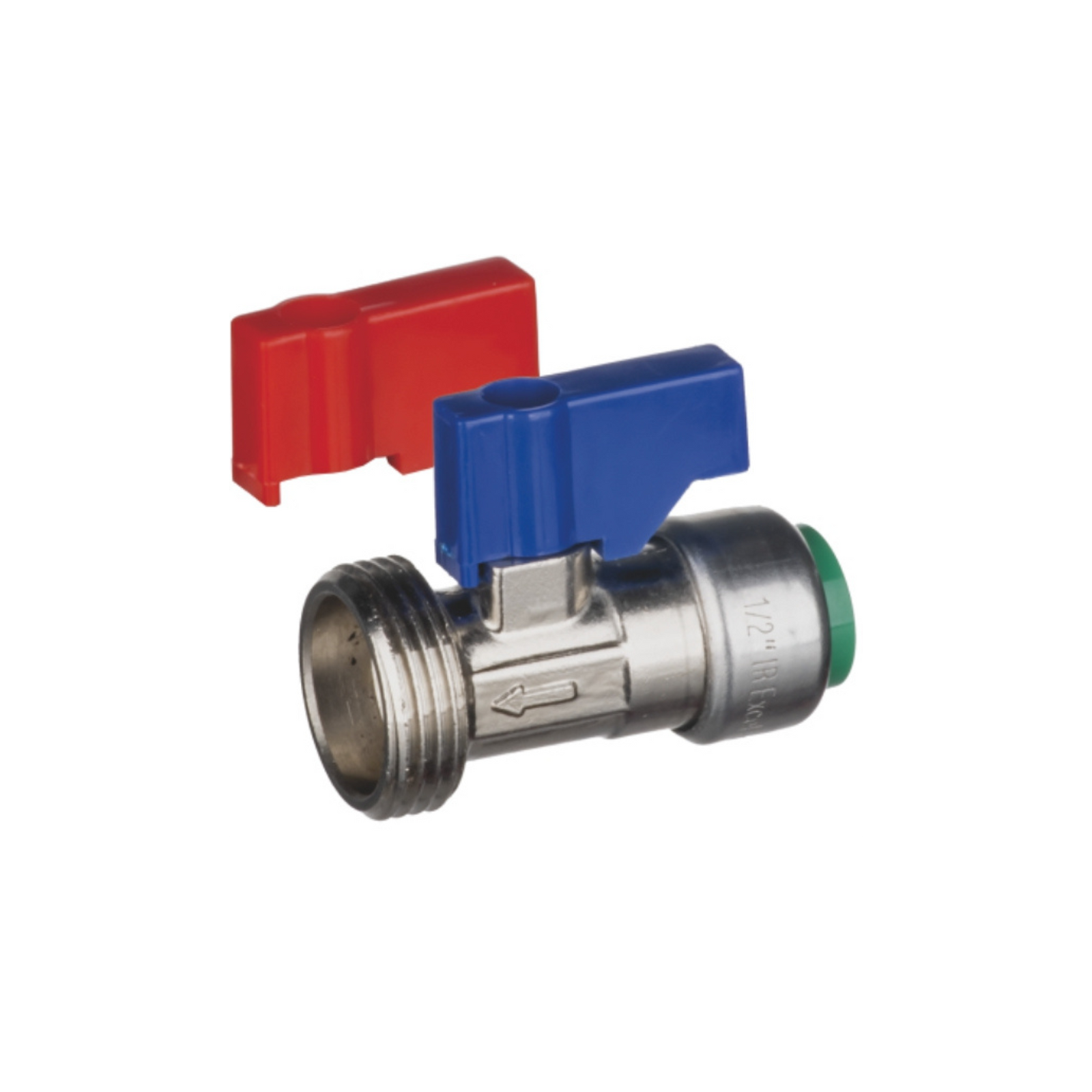 Easi Plumb - 3/4" M.I. x 1/2" Pushtite Washing Machine Valve - Appliance Valves, Hoses & Fittings Dynamite Hardware