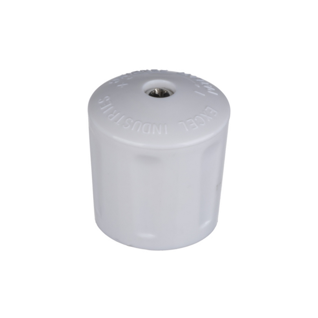 Easi Plumb - Universal Replacement Rad. Valve Cap - White (Single) - Replacement Radiator Valve Caps Dynamite Hardware