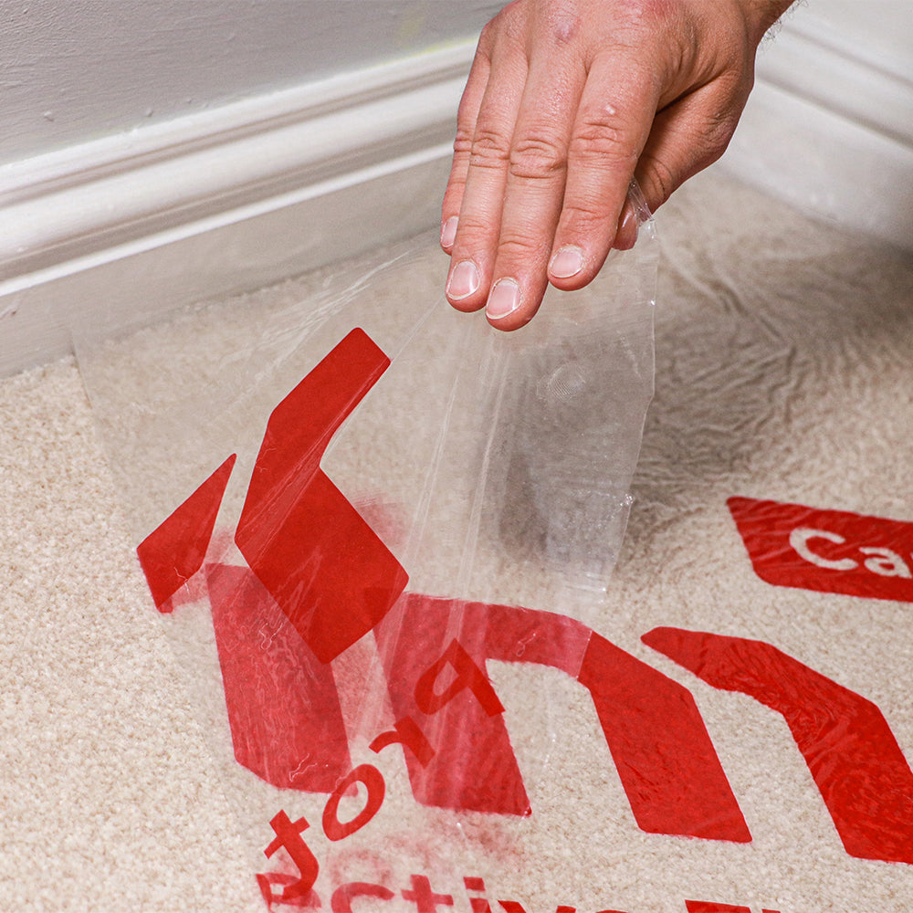 Carpet Protective Film 25m x 0.6m - Dynamite Hardware