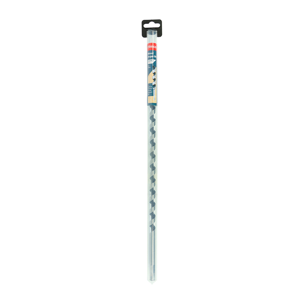 12.0 x 460 Wood Auger Bit - Hex Shank