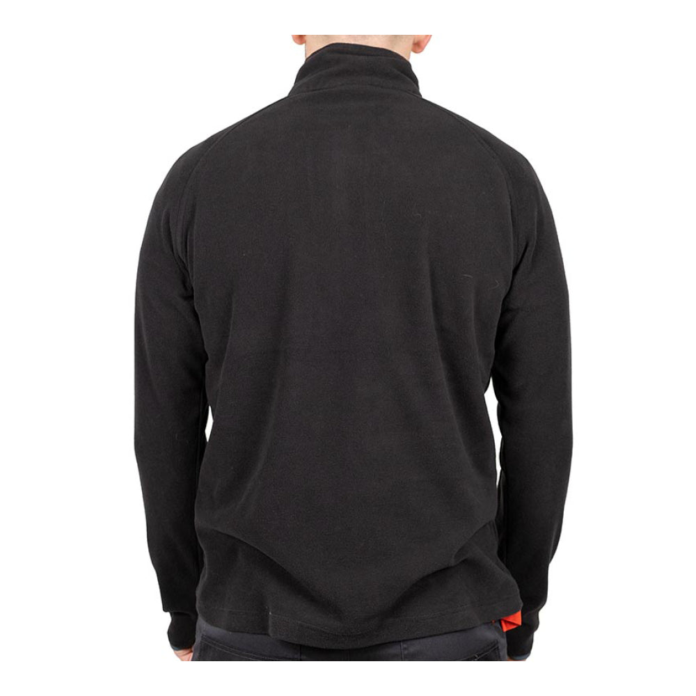 Half Zip Overhead Fleece -Black - Dynamite Hardware