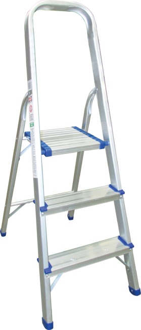 Radius 3 Tier Aluminium Step Ladder