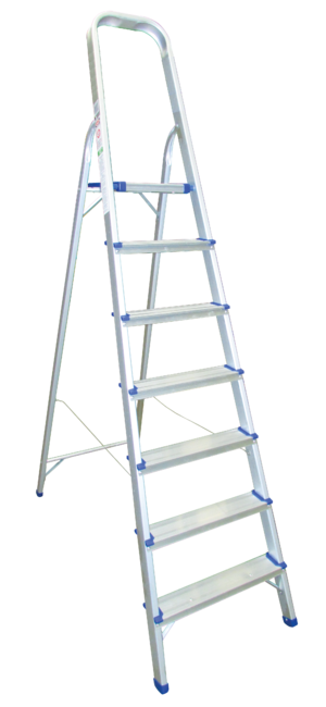 Radius 7 Tier Aluminium Step Ladder
