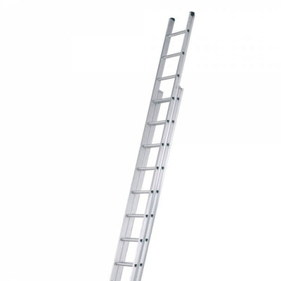 Radius 2 Part Extension Ladder 2x21 Rung 6.01mt To 10.78m - Ladder Dynamite Hardware