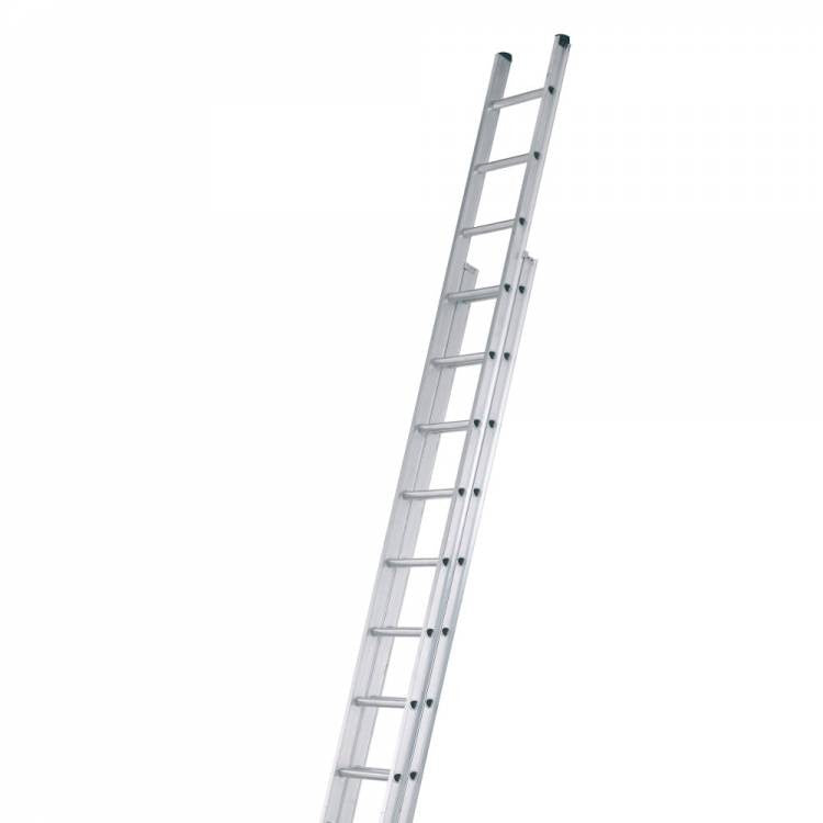 Radius 2 Part Extension Ladder 2x21 Rung 6.01mt To 10.78m