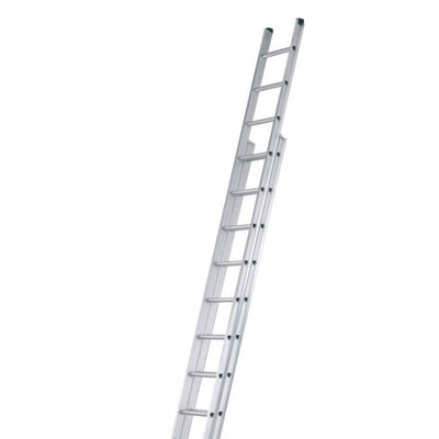 Radius 2 Part Extension Ladder 2 X 18 Rung 5.12M to 8.76M - Ladder Dynamite Hardware