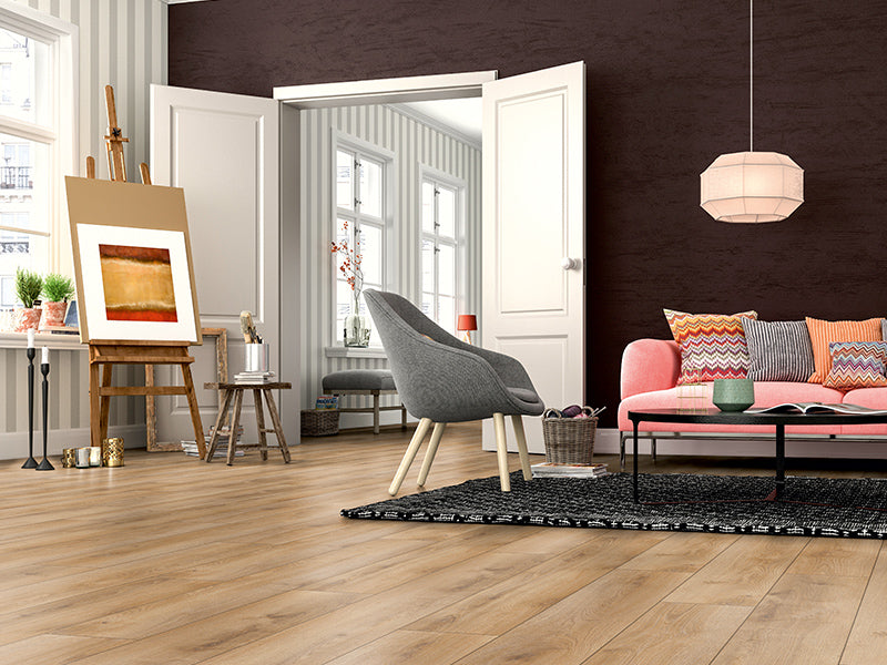 7Mm Smart 4V Summer Oak Nature - 2.397M2 Pk - Ac3 - Pr Surface Finish - 7 X 193 X 1380Mm