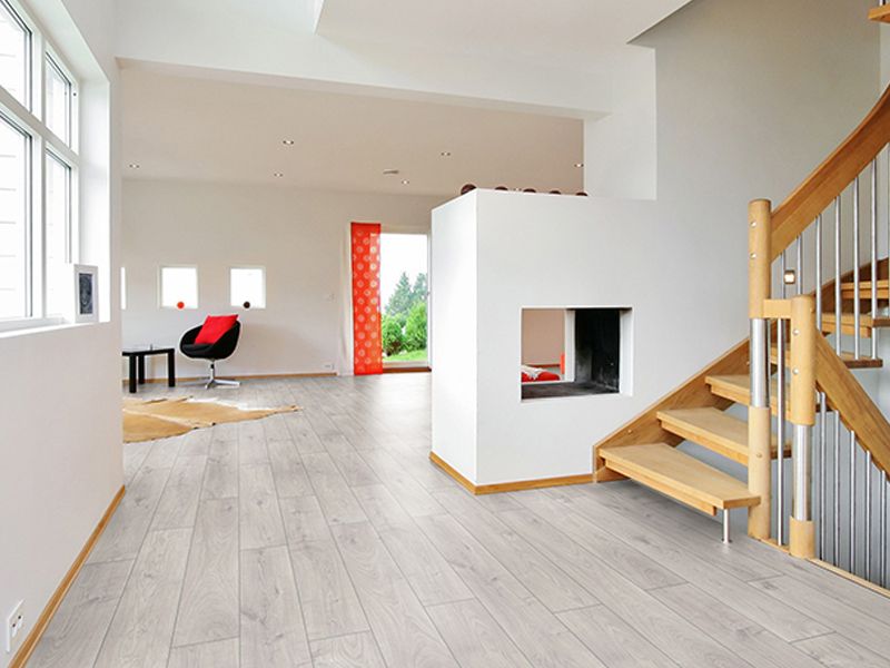 8Mm Dynamic Plus 4V Nordic Oak - 2.131M2 Pk - Ac4 - Er Surface Finish - 8 X 193 X 1380Mm
