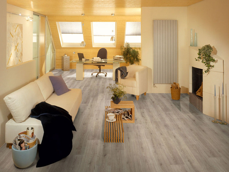 8Mm Excel 4V Trend Oak Grey - 2.131M2 Pk - Ac4 - Wg Surface Finish - 8 X 193 X 1380Mm