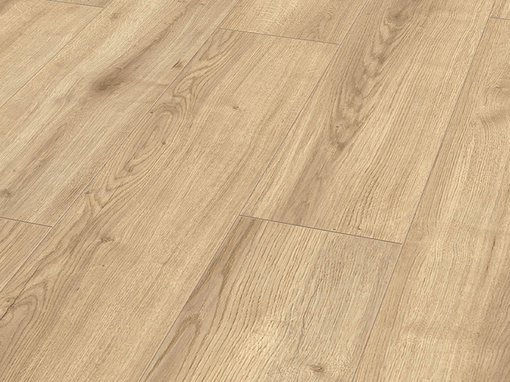 8Mm Rooms Aqua Suite 4V Luxor Oak Platin - 2.11M2 Pk  - Ac5 - Nr Surface - Aqua Pearl Joint, 24 Hr Nalfa Tested - 8 X 191 X 1380Mm