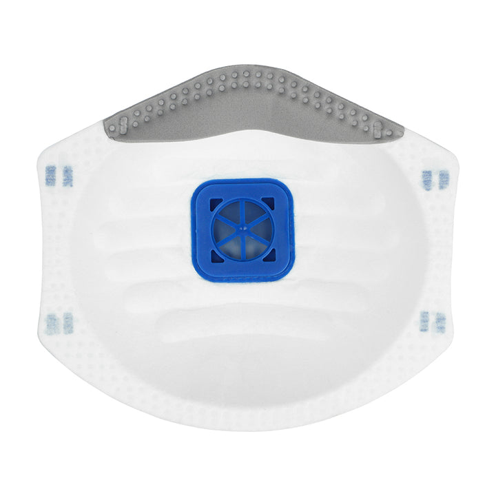 FFP2 Moulded Masks with Valve One Size 3 pack - Dynamite Hardware