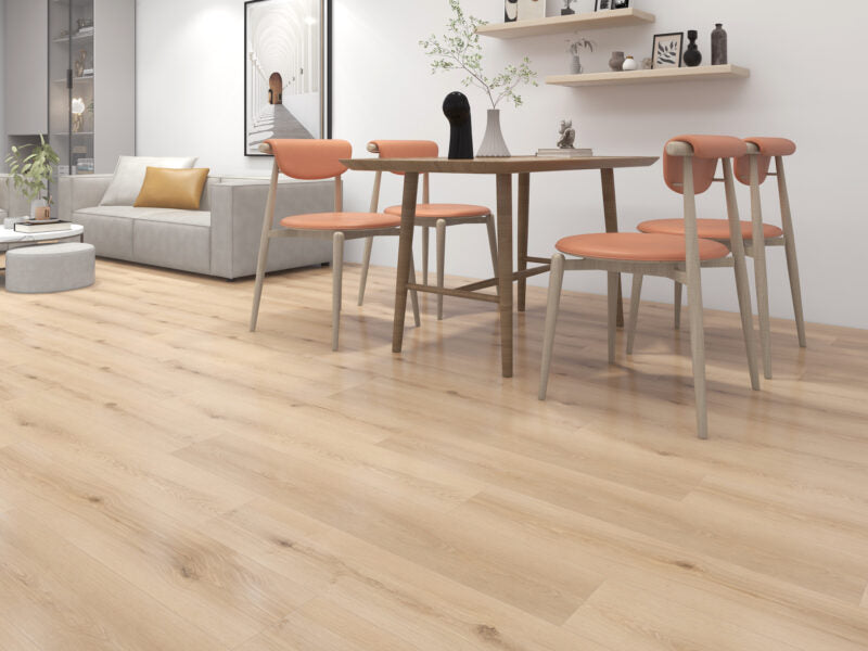 12Mm Deco Plank 4V Monte Oak - 1.447M2 Pk - Ac5 - Er Surface Finish - 12 X 198 X 1218Mm