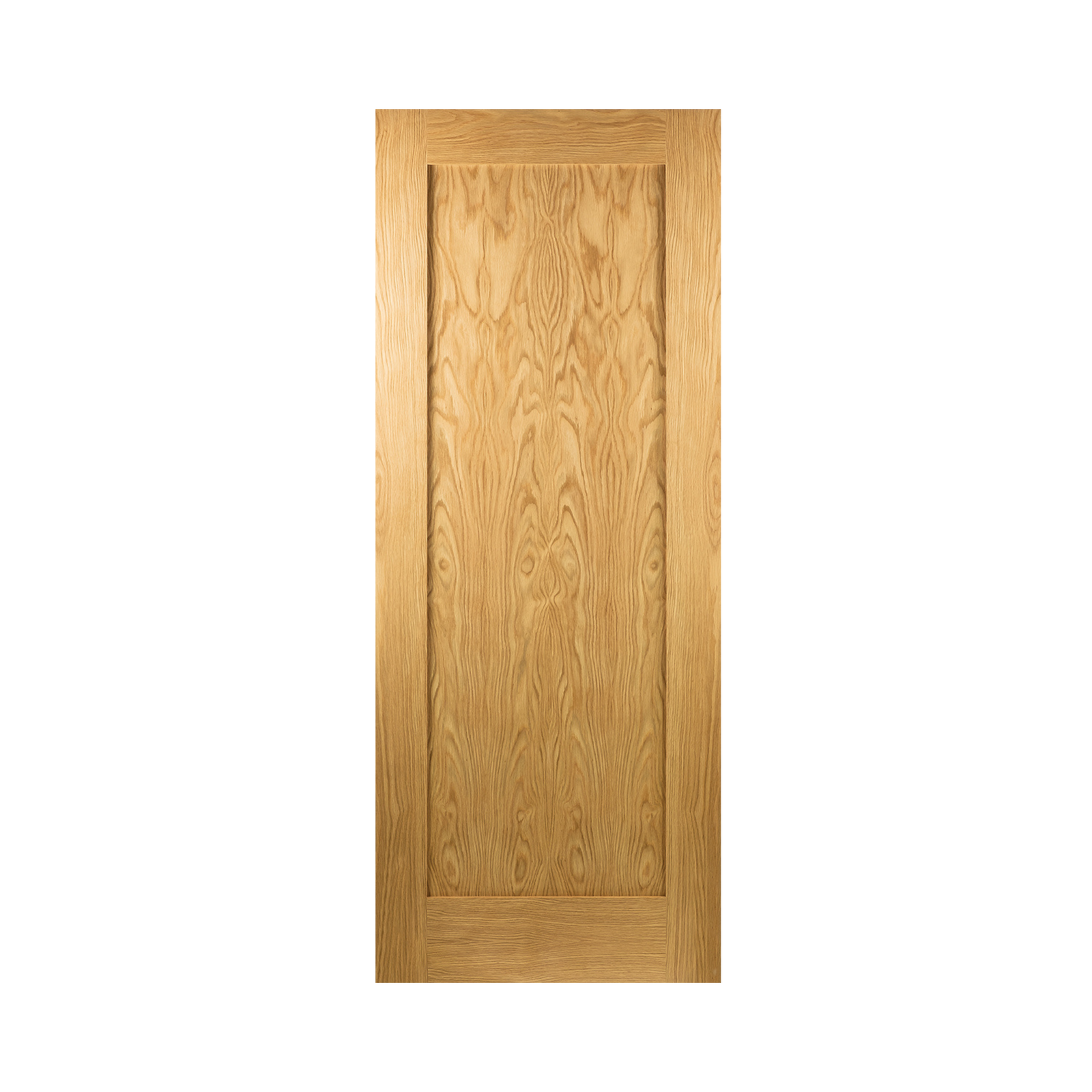SEADEC Hampton Oak 1 Panel Shaker Panelled Door Oak (44MM) - DOOR Dynamite Hardware