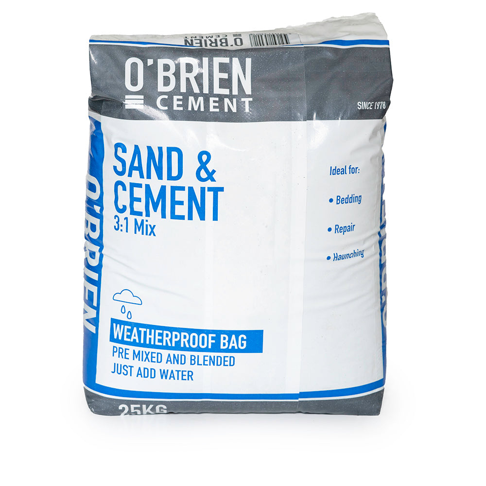 O'BRIENS SAND & CEMENT MIX 25KG BAG - Dynamite Hardware