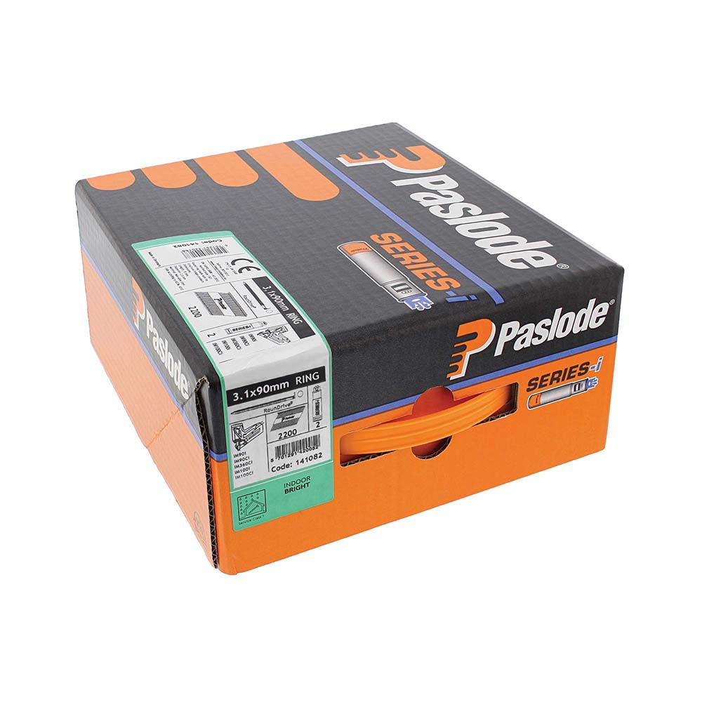 Paslode NFP 3.1x90mm smooth bright collated nail fuel pack for IM360Ci - Dynamite Hardware