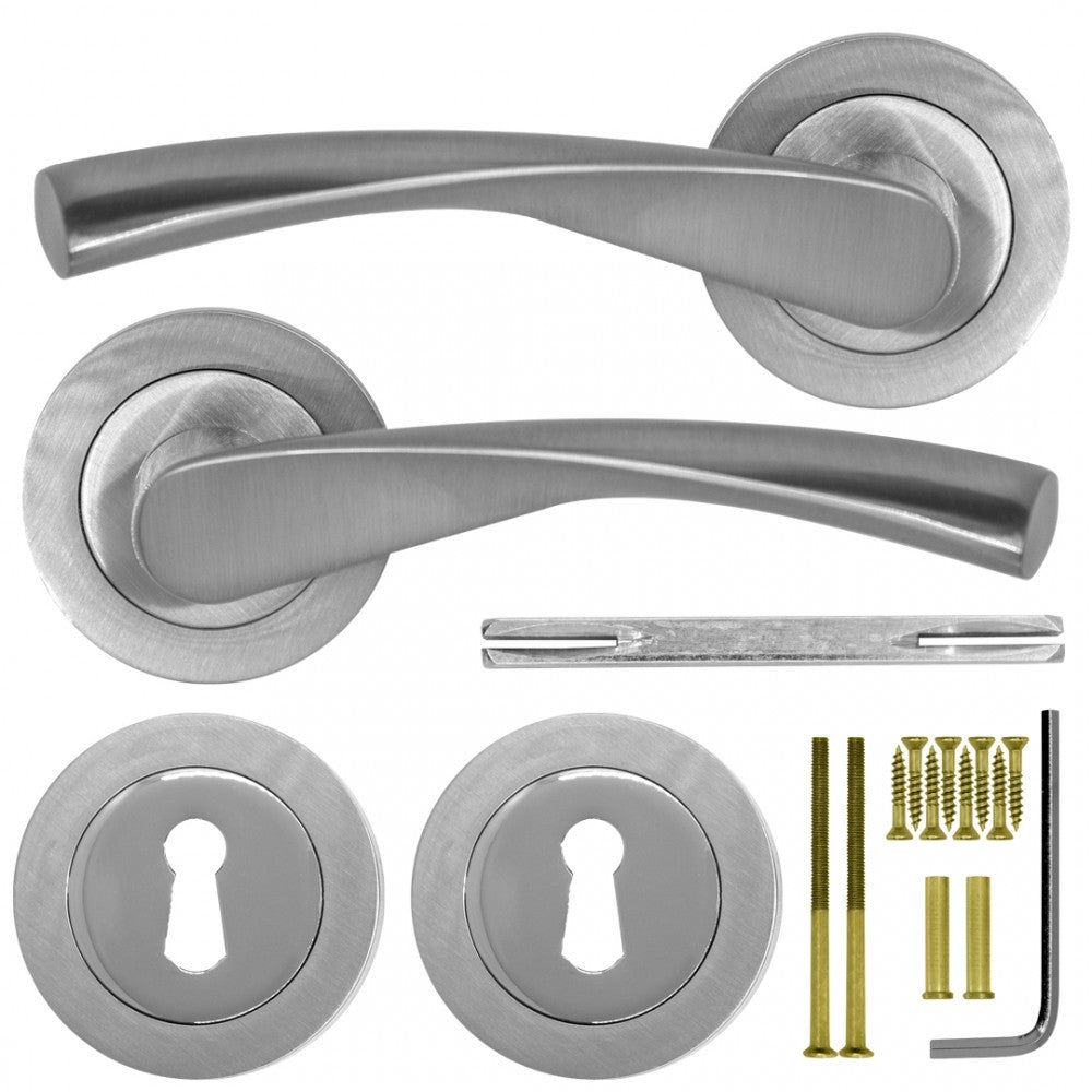 Radius Rhine Satin Nickle Handle