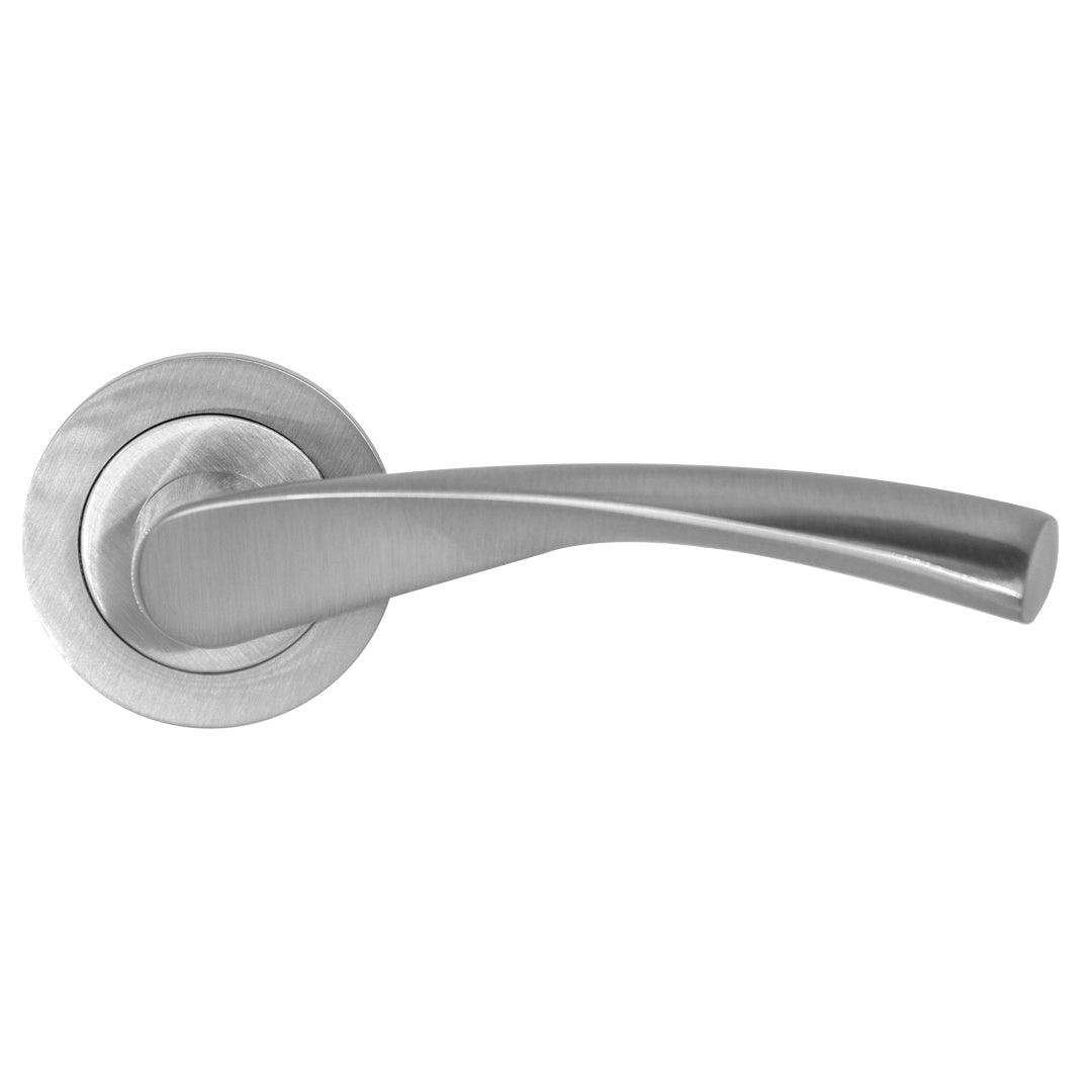 Radius Rhine On Rose Lockset With Hinges