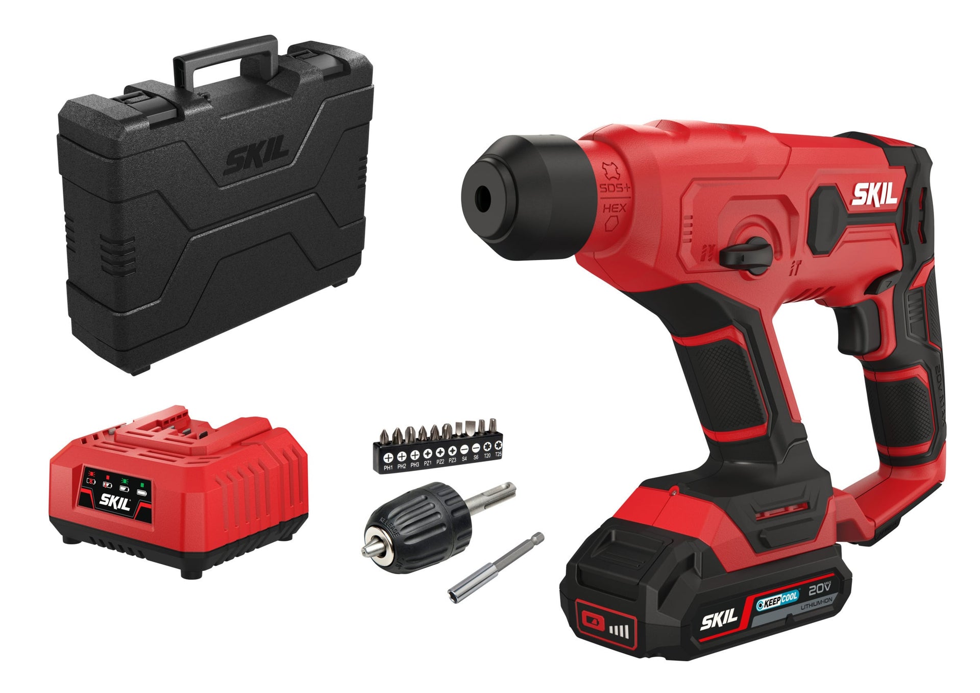 SKIL 3810 GB Cordless SDS drill