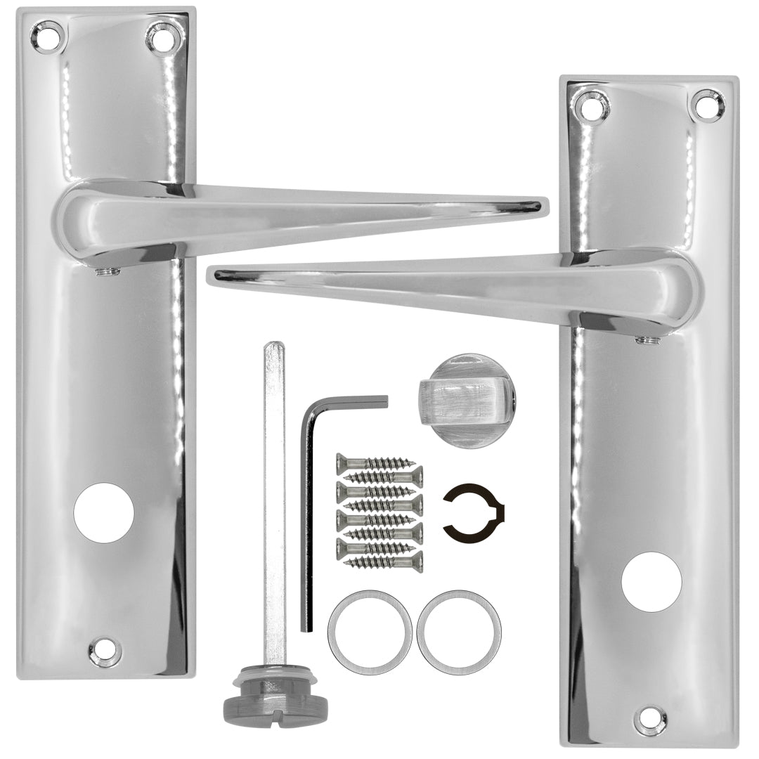 Radius Bathroom Chrome Elbe Plated Handle