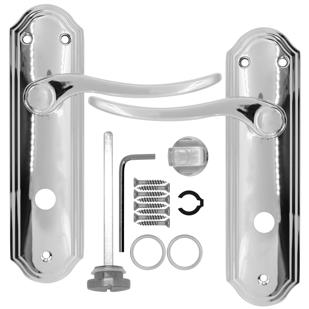 Radius Bathroom Chrome Loire Plated Handles