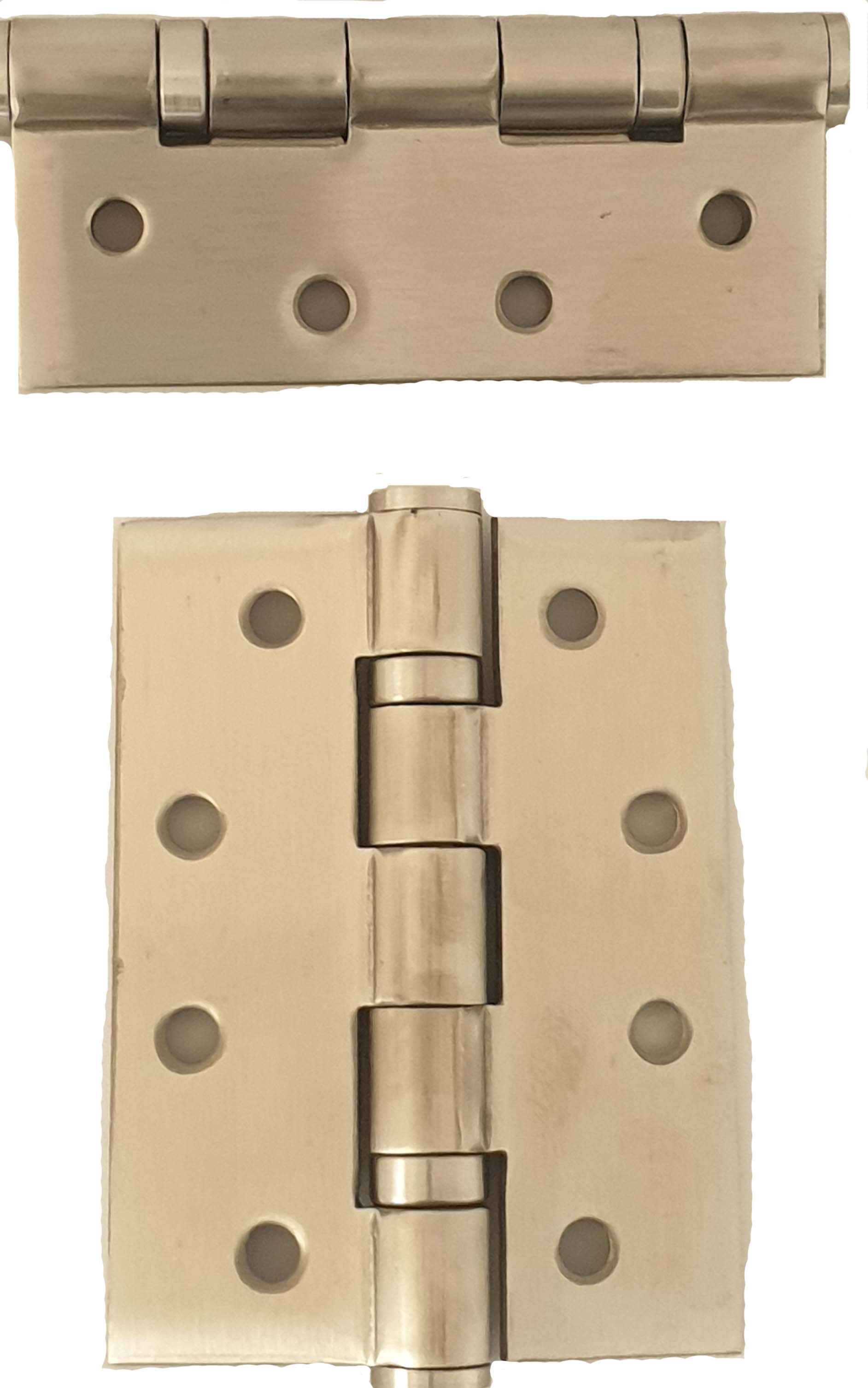 Radius Satin Nickle Grade 13 Fire Hinge (Pair)