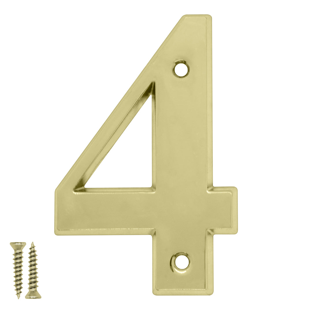 Radius Number 4 Polished Brass