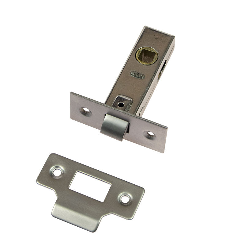 Radius 2.5in Chrome Tubular Latch - locks Dynamite Hardware
