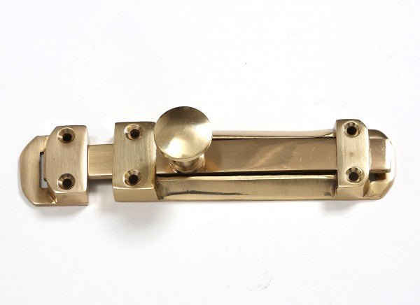 Sasta 6in Brass Tower Bolt