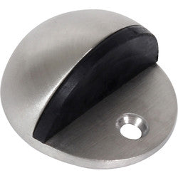Sasta Aluminium Door Stop Oval - Door Stops & Wedges Dynamite Hardware