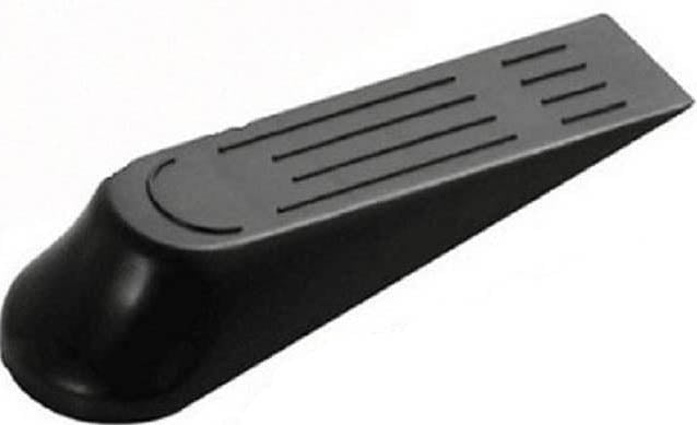 Sasta Black Pvc Door Wedge