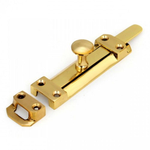 Sasta 6in Brass Slide Bolt
