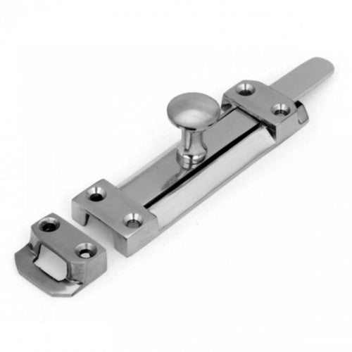 Sasta 6in Chrome Slide Bolt
