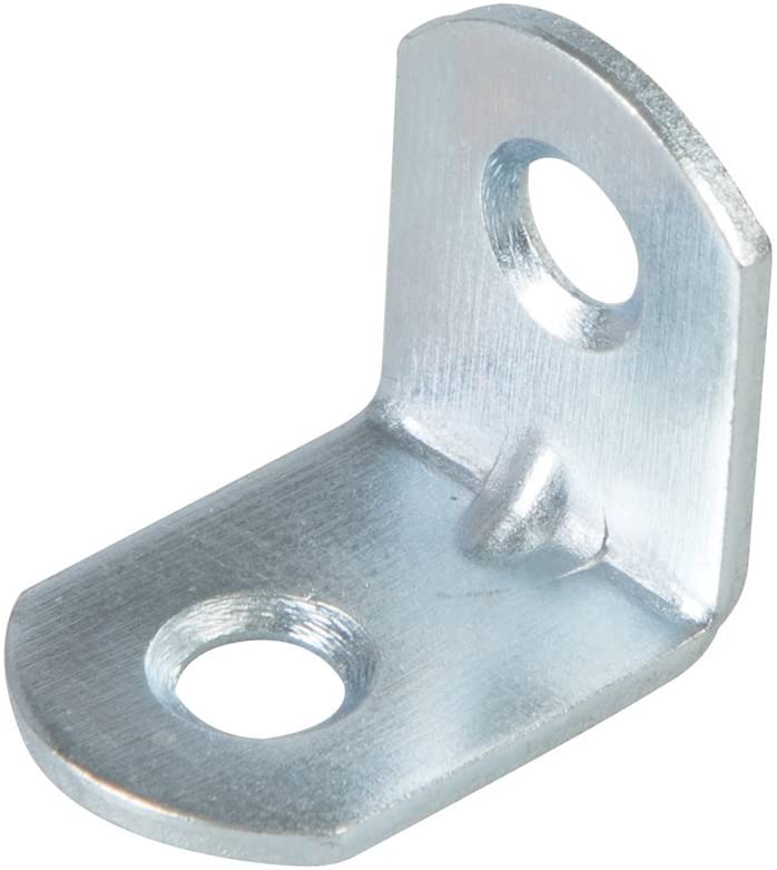 19mm X 19mm Angle Brackets With Screws (Pack Of 12) - Corner Braces Dynamite Hardware