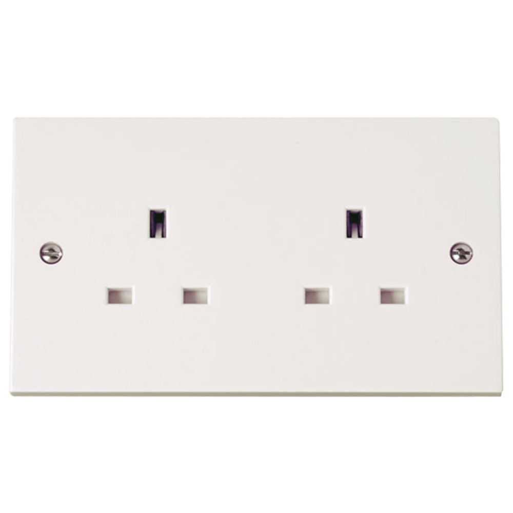Sasta 2 Gang 13 Amp Socket