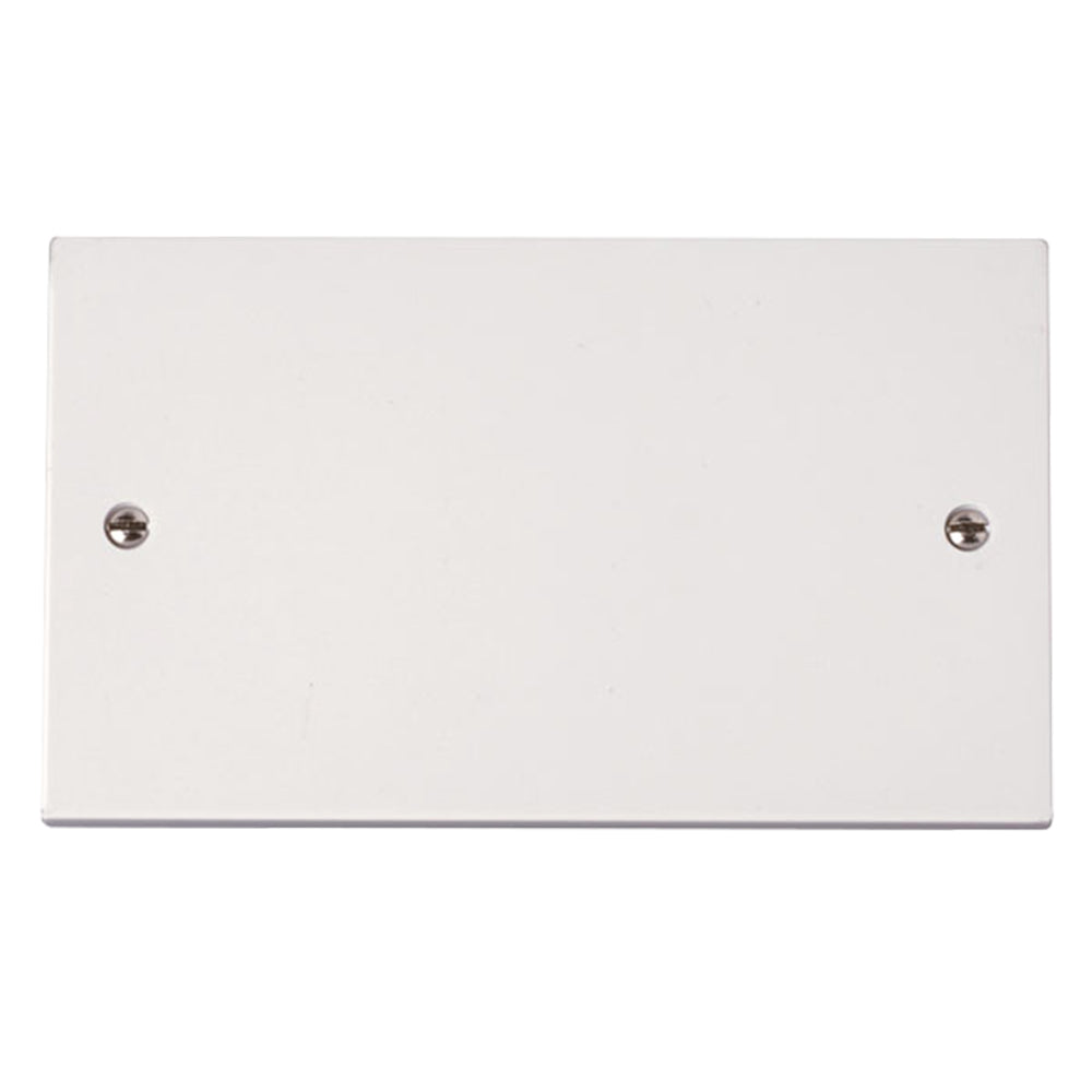Sasta 2 Gang Blank Plate