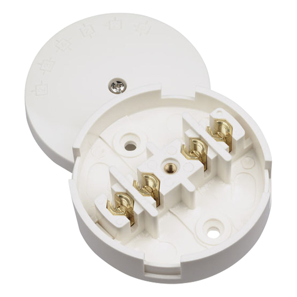 Sasta 20amp Junction Box White - Electrical Dynamite Hardware
