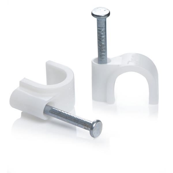 Sasta 14mm Round Cable Clip (Pack Of 50)