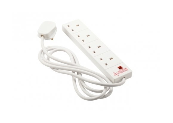 Sasta 2mtr 4 Gang Extension Lead With Surge Protec
