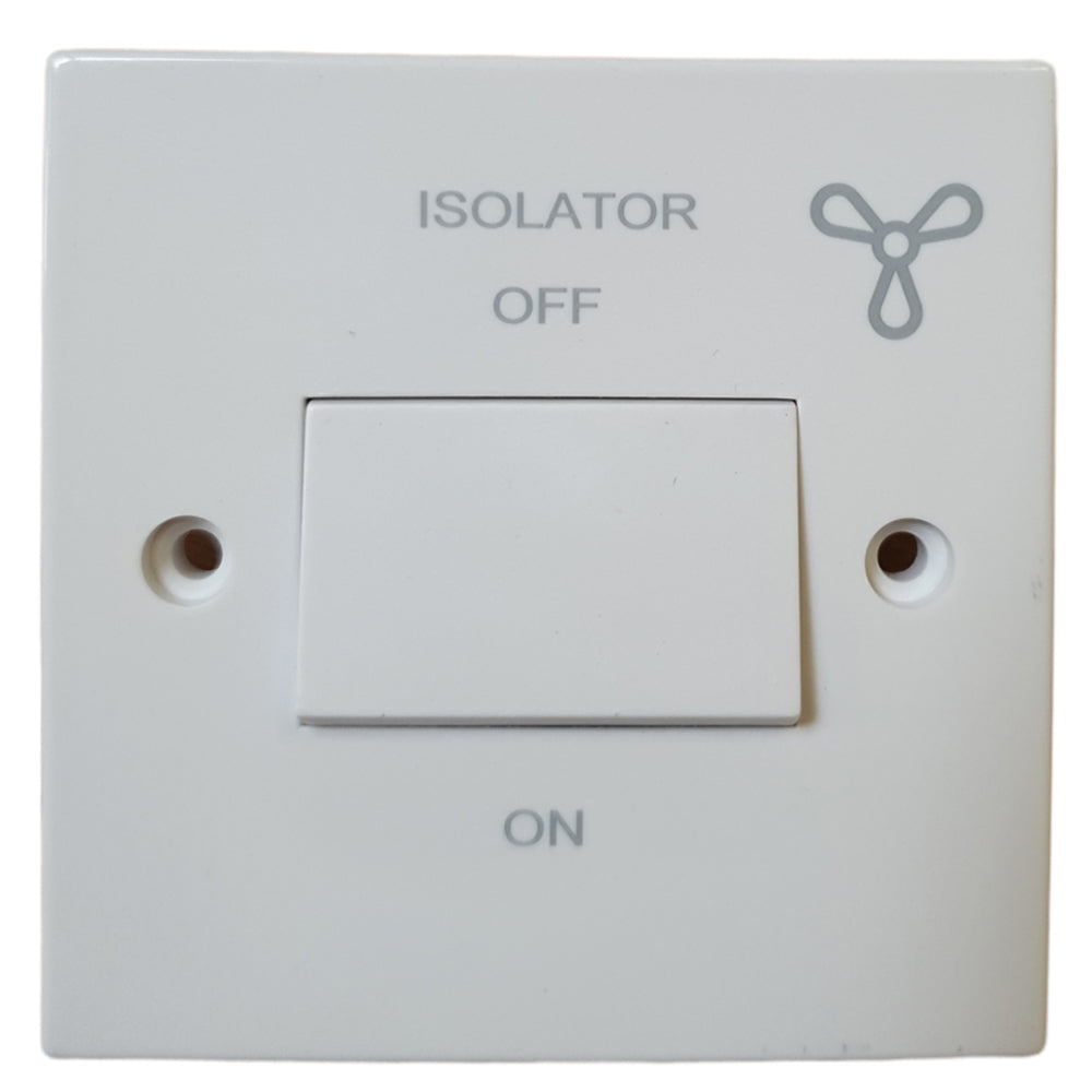 Sasta 1 Gang 1 Way 3 Pole Fan Isolator Switch