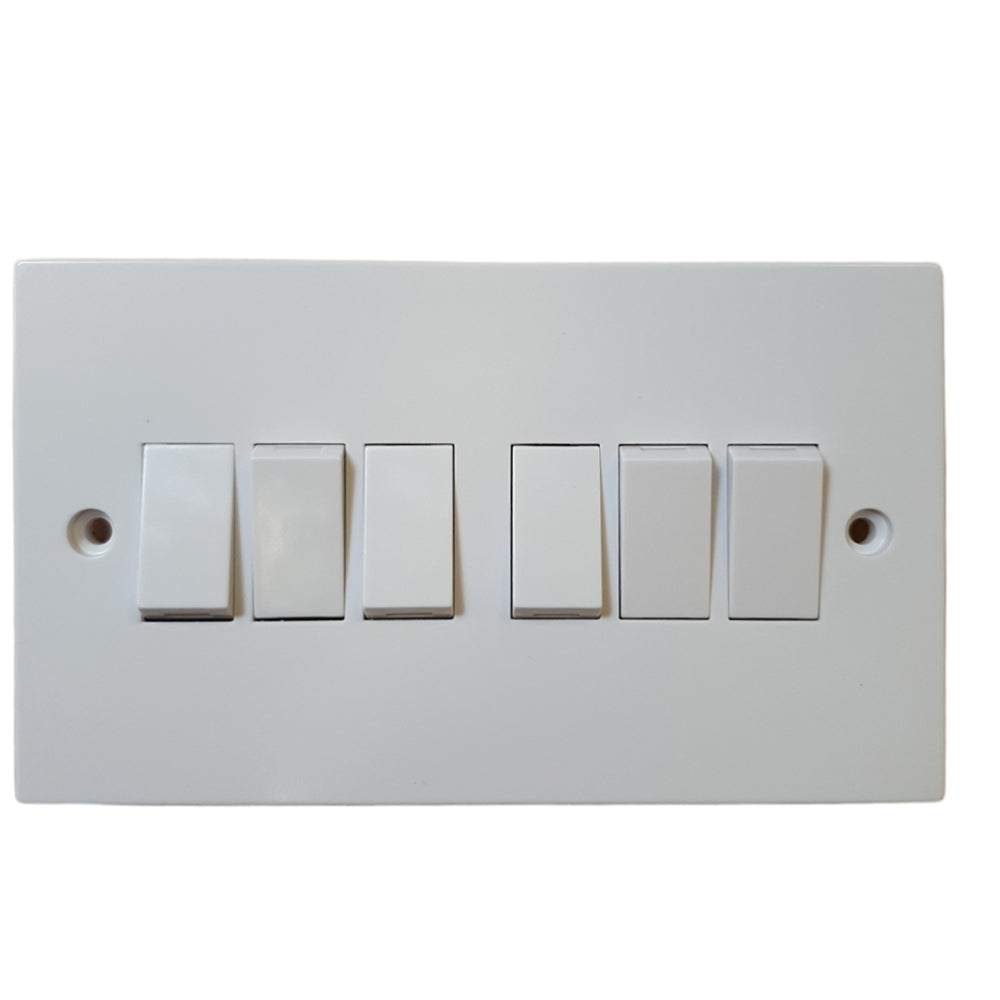 Sasta 6 Gang 2 Way Switch
