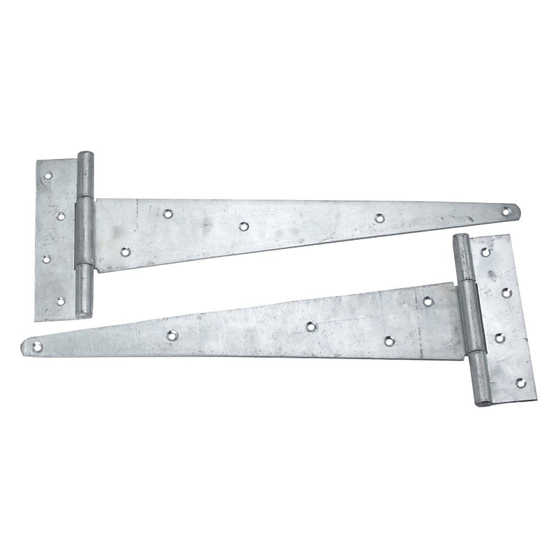 Sasta 10in Galv Tee Hinges Pair - Tee Hinge Dynamite Hardware