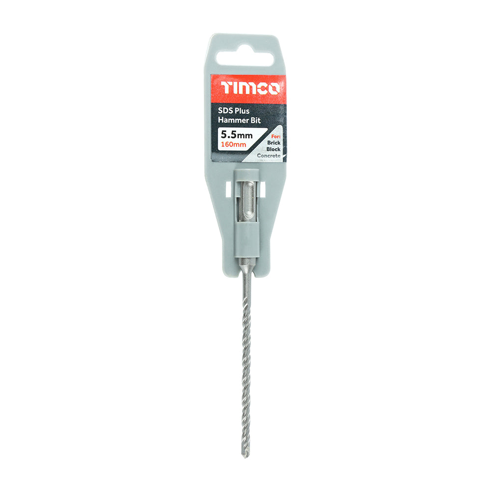 SDS Plus Hammer Bit 5.5 x 160 - Dynamite Hardware